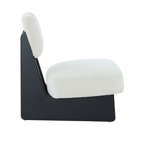 2 Accent Chair Mid-Century Modern Chair with Pillow Upholstered Lounge Arm Chair with Solid Wood Frame & Soft Cushion for Living Room, Bedroom, Balcony,