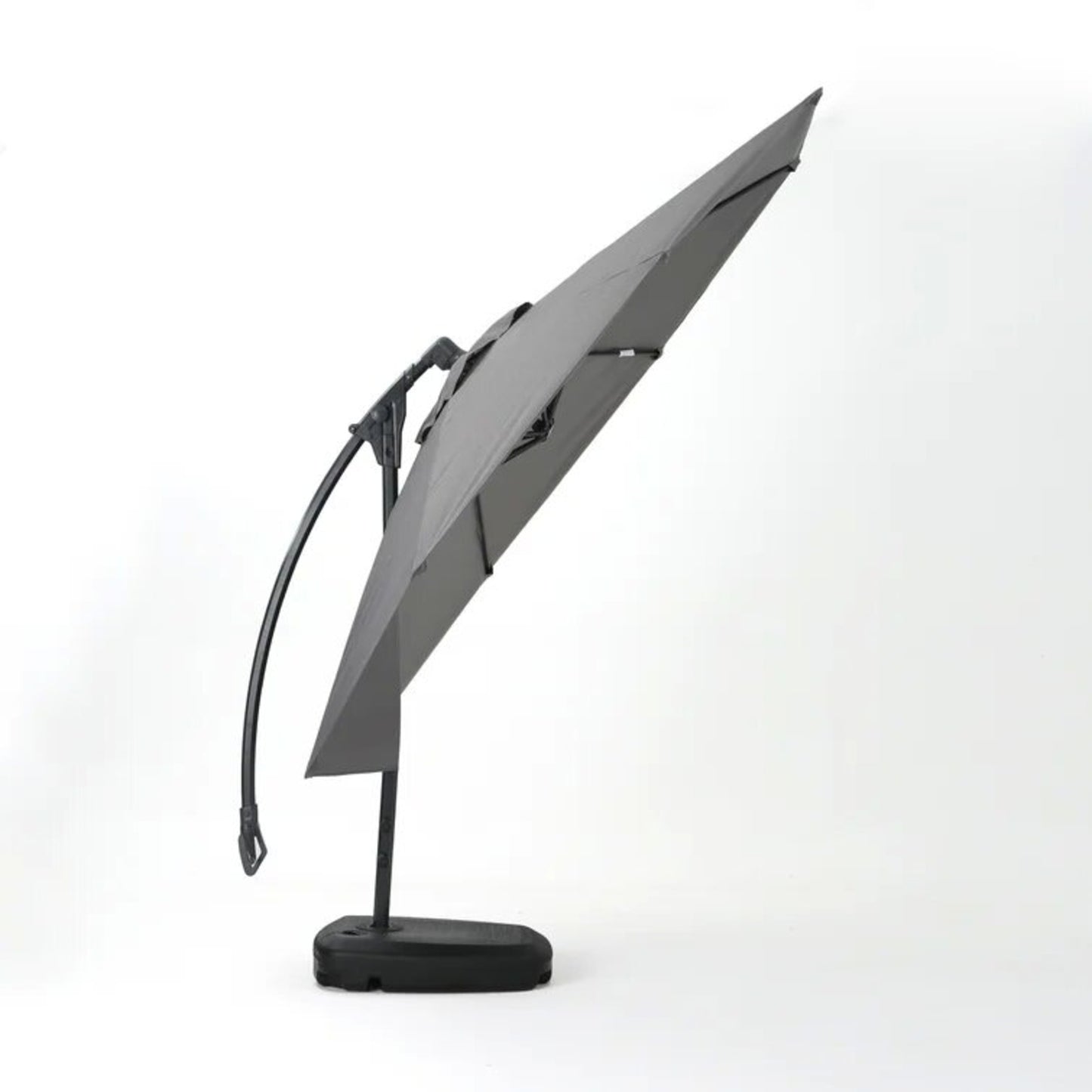 Patio Umbrellas with Base Included, Outdoor Double-Sided Rectangle Market Umbrella with Stand, Outside Umbrellas for Poolside Lawn Backyard,