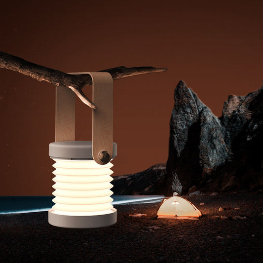 camping,children,school Light Portable Lantern Lamp USB Rechargeable,Foldable  For Home Decor