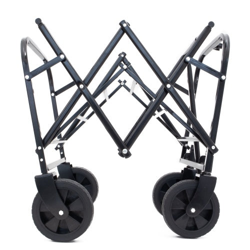 Minimeetall Extention ExCollapsible Foldable Wagon Cart Beach Wagon Heavy Duty Utility Cart Utility Wagon Grocery Cart For For Camping Shopping Sports Gardeing Fishing Supports 225lbs