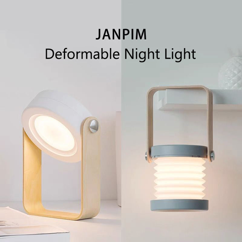 camping,children,school Light Portable Lantern Lamp USB Rechargeable,Foldable  For Home Decor