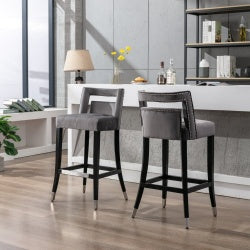 2 Pcs Chair Set - 30 Inch Seater Height (3-7day shipping)